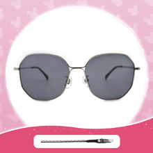 Disney 冰雪奇緣│冰島極光 多邊框太陽眼鏡 冰晶灰 (小框款)