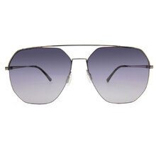 HORIEN 潮流多邊飛行框太陽眼鏡 特務灰