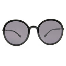 HORIEN 質感大圓框太陽眼鏡 時尚黑