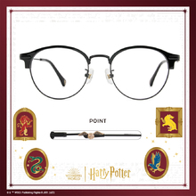 哈利波特 | 魁地奇系列-金探子眉框眼鏡 光澤黑