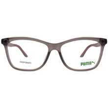 PUMA l 造型款威靈頓框眼鏡 透灰色