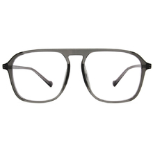 極．纖細輕款｜低奢款飛官框眼鏡 透黑灰