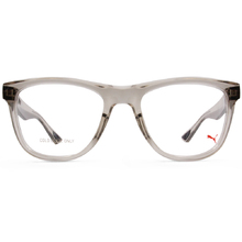 PUMA l 隨性自在方框眼鏡 清透灰