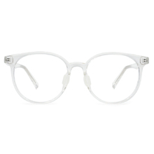 極‧舒適3.0系列 l 百搭波士頓圓框眼鏡 l  冰晶透