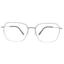 極‧舒適3.0系列 l 極彈品格多邊框眼鏡 | 鑽石銀