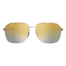 Maui Jim |小清新風格方框太陽眼鏡 |質感金