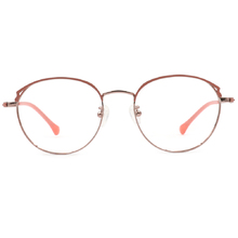 FORECO | 迷人馬卡龍圓框眼鏡 | 亮眼粉