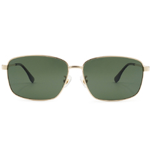 SUPER IDOL | 黑夜暗號長方框太陽眼鏡 | 琥珀金