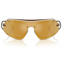 Ferrari法拉利 | 風馳多邊框太陽眼鏡 | 琥曜金