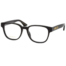 GUCCI | LOGO款方框眼鏡 | 漆黑