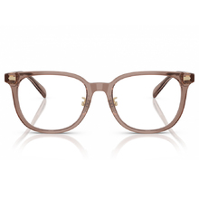 COACH | 極簡輪廓方框眼鏡 | 琉璃棕