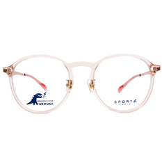 SPORT b.│法式浪漫星星圓框眼鏡★彩妝粉