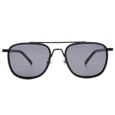 K-DESIGN 20▼都會大道雙桿方框太陽眼鏡  街頭黑