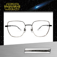 Star Wars：原力 威靈頓框眼鏡︱黑銀