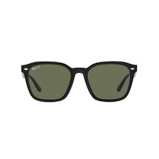 Ray Ban l 張政禹同款-魅力方框太陽眼鏡| 墨綠/黑