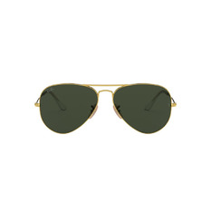 Ray Ban l 捍衛戰士同款-經典飛官框太陽眼鏡 墨綠/金