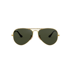 Ray Ban l 湯姆克魯斯同款-飛官框太陽眼鏡 灰/金(62mm)