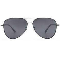 SUPER IDOL l 絕色紳士雙槓飛官框太陽眼鏡 l 霧面黑