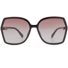 SUPER IDOL l 菱格風采蝴蝶框太陽眼鏡 l 貴氣紅