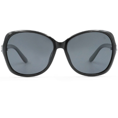 SUPER IDOL l 時尚扭結蝴蝶框太陽眼鏡 l 深邃黑