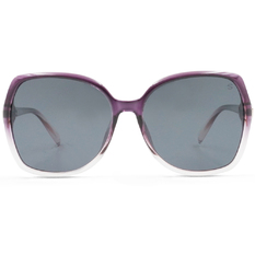 SUPER IDOL l 鑲星耀眼蝴蝶框太陽眼鏡 l 華麗紫