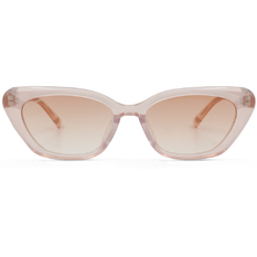 SUPER IDOL l 魅力風華貓眼框太陽眼鏡 l 透粉