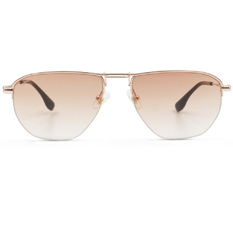 SUPER IDOL l 流雲輕舞飛官框太陽眼鏡 l 清透粉