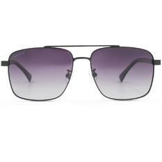 SUPER IDOL l 魅力旋風雙槓方框太陽眼鏡 l 星辰紫