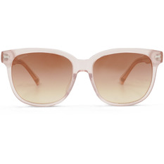 SUPER IDOL l 柔光粉耀方框太陽眼鏡 l 透粉