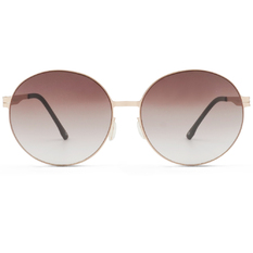 SUPER IDOL l 花漾陽光大圓框太陽眼鏡 l 玫瑰金