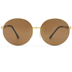 SUPER IDOL l 花漾陽光大圓框太陽眼鏡 l 輝煌金