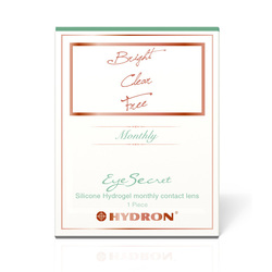 美麗秘密矽水膠月拋隱形眼鏡(1片裝)
