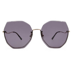 HORIEN 銳利造型框太陽眼鏡 深透灰