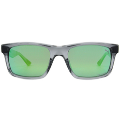 PUMA l 特務者長方框太陽眼鏡 深灰調/偏光綠