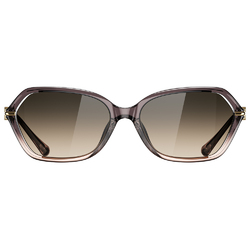 Helen Keller 稜線多邊框太陽眼鏡 粉霧紗