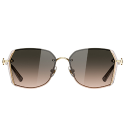 Helen Keller 薄暮多邊框太陽眼鏡 溫曦金