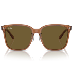 Ray Ban l 漫遊者方框太陽眼鏡 | 淺透咖