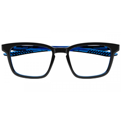 PUMA | 輕盈節奏方框眼鏡 | 黑X藍