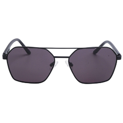 PUMA | 潮勢領域多邊飛官框太陽眼鏡 | 街頭黑