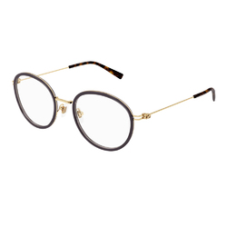 GUCCI | 摩登傳奇圓框眼鏡 | 玳瑁X金