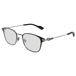 GUCCI | 光耀傳奇方框眼鏡 | 黑X銀