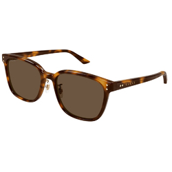 GUCCI | 曜影時光方框太陽眼鏡 | 金曜棕