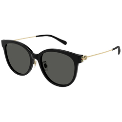 GUCCI | 奢華密語圓框太陽眼鏡 | 格調黑