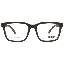PUMA | 極簡日常長方框眼鏡 |  磨砂黑
