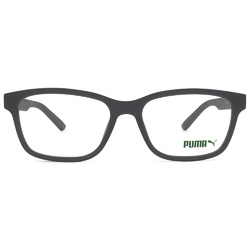 PUMA| 低調動能長方框眼鏡 |霧質黑
