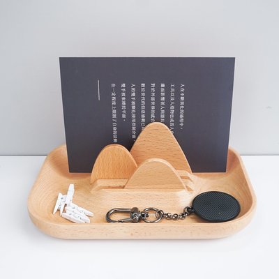 TOSMU 童心木｜木製小物眼鏡收納盤 - 山與海的距離
