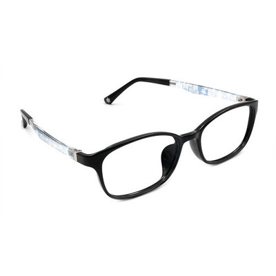 Frozen Ⅱ ★魔法森林探險去 粗方框眼鏡▼星空黑