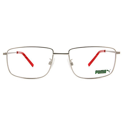 PUMA l 領袖風眼鏡尚 方框眼鏡 l 科技銀