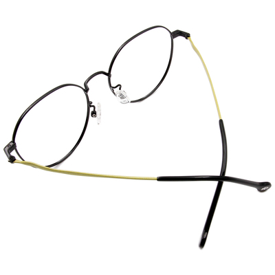 K-DESIGN KREATE l 廣告款眼鏡 l 異想世界設計圓框眼鏡🎨 黑/芥末黃