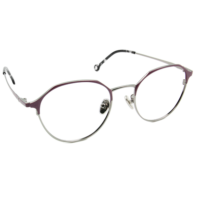 K-DESIGN KREATE l 廣告款眼鏡 l 經典復古眉架圓框眼鏡🎨 魅惑紫